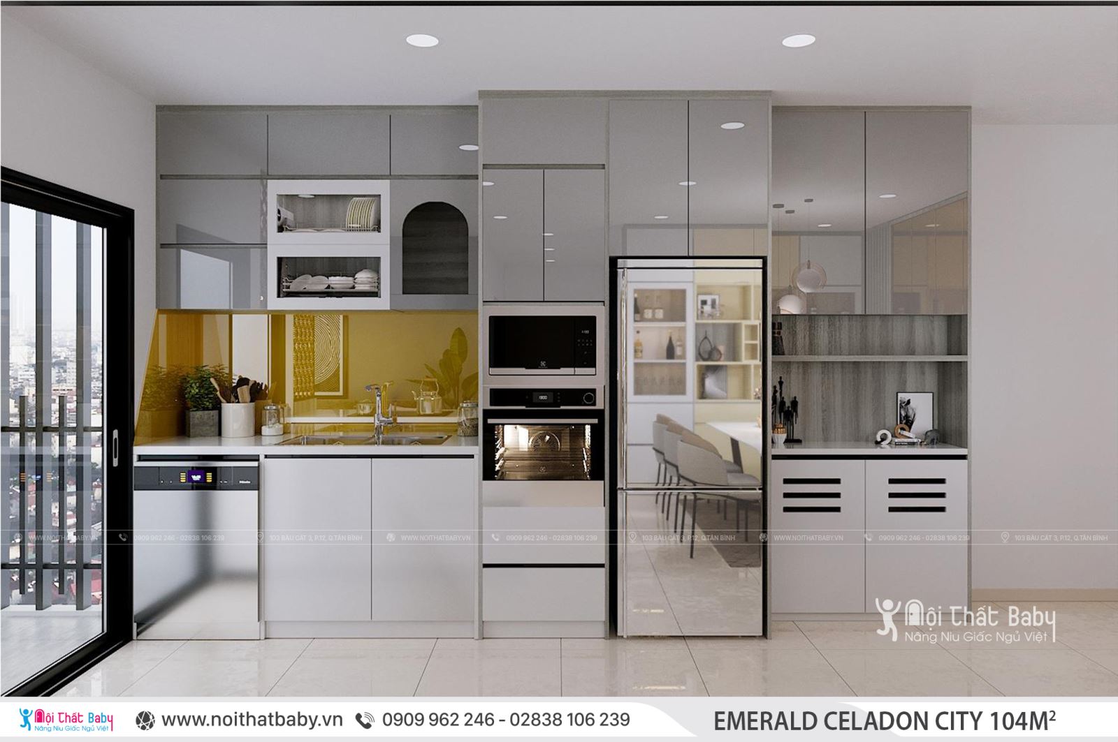 Tổng hợp các mẫu thiết kế nội thất Chung cư Emerald Celadon City
